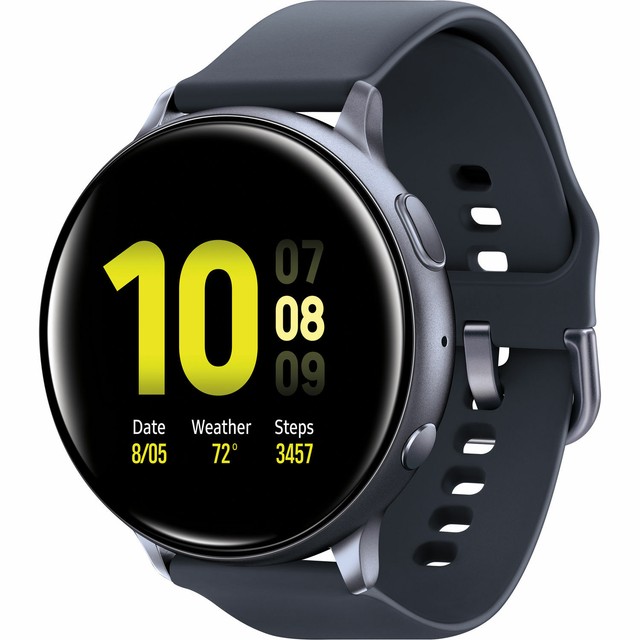 Samsung Galaxy Watch Active 2 40mm Caja de Aluminio, Correa Silicona - Agua  Negra | Compra online en eBay