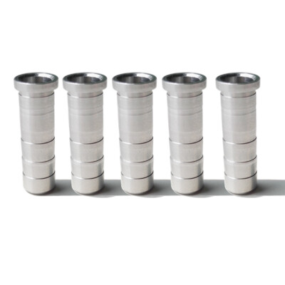 50pcs Bogenschießen Aluminium Pfeil Einsätze ID6.0/6.2mm Insert Pfeilwelle DIY
