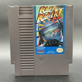 Rad Racer II 2 Nintendo NES 1990 Authentic GamE & Sleeve Only - Tested Works