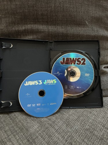 Jaws 3-Movie Collection DVD (Widescreen, 2-disc Set) Like New Condition!! - Picture 3 of 3