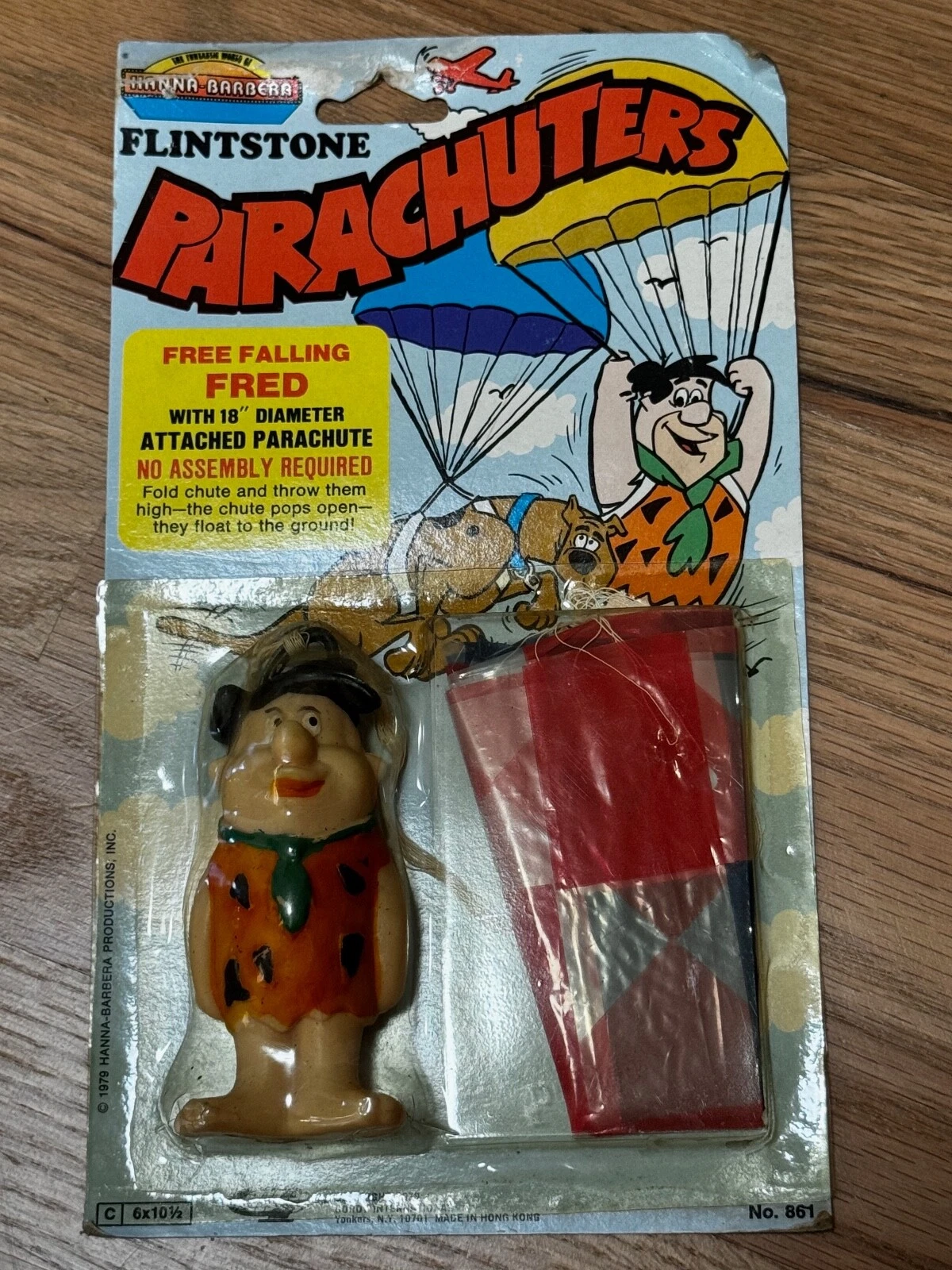 Gordy Fred Flintstone Parachuting Rack Toy- 5 Awesome Things on eBay this week