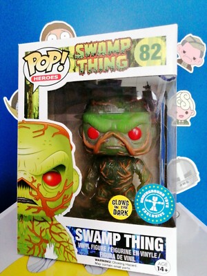 Funko Swamp Thing Pop Vinyl Figure 82 Glow in the Dark cm (AZs)  849803070700 UK