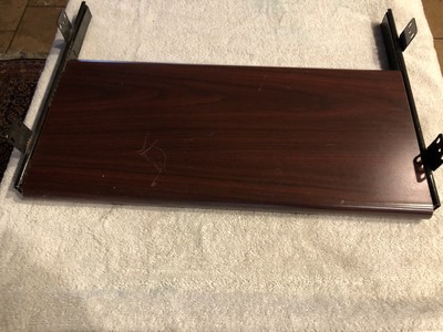 Keyboard Mouse Tray Drawer Underdesk Under Desk Sliding Mount Add