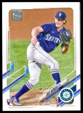 2021 TOPPS UPDATE #US102 JOEY GERBER ROOKIE CARD SEATTLE MARINERS/RC