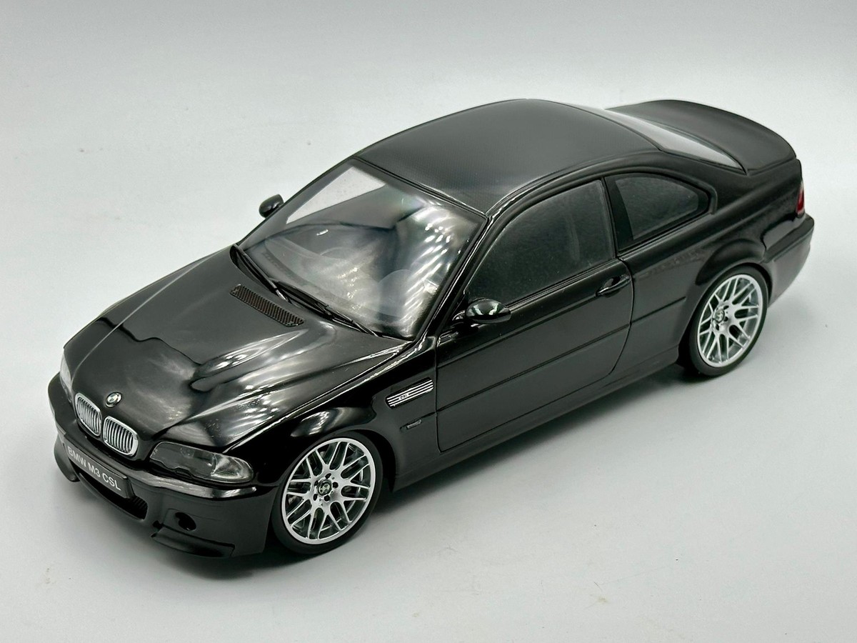 京商ソリド1/18E46 BMW M3 CSL ブラック ミニカー 超美品京商ソリドBMW E46 M3 CSL ブラック 1/18 1/18 Kyosho