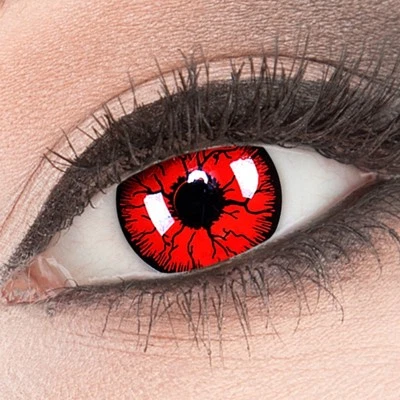 Farbige Kontaktlinsen MIT Stärke Metatron Fun Crazy Fasching + Halloween