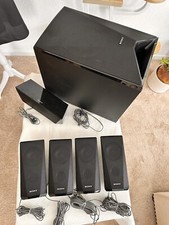 Sony Home Theater SPEAKER SYSYTEM, SS-WSB122 SUB , SS-CTB121 1 , SS-TSB121 4 