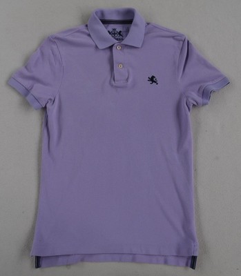 light purple polo shirt