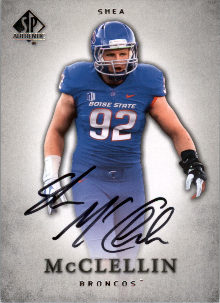 2012 SP Authentic Autographs #30 Shea McClellin Auto - NM-MT