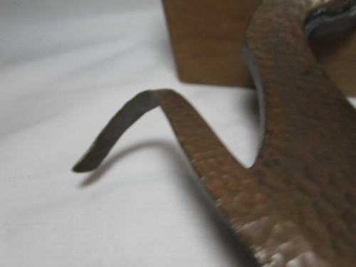 Cat Statue Sculpture Copper CHILE Andean Mountain Leopard 12" Mademsa Santiago - Picture 12 of 24