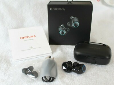 True Wireless Earbuds ONIKUMA T3 Plus Bluetooth 5.0 In-Ear TWS Headphones