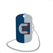Dog Tag Flag Bunting Augustusburg Dog Tag Aluminium 30 x 50mm