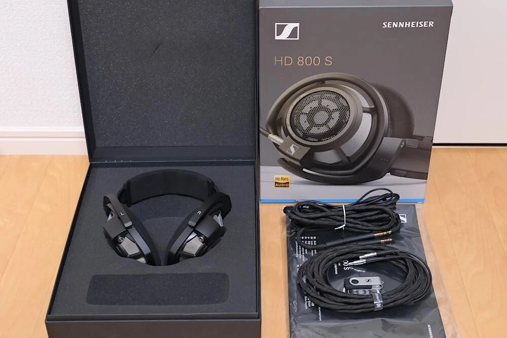 Sennheiser HD 800 S High-end Open Type Dynamic Headphones Black ｗ