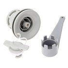 8 Holes Dual Seal Air Valve Kayak w/Wrench Strong/Durable for Inflatable Boat
