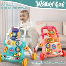 Baby walking cart 3 in 1  stroller toy baby anti O-leg early education stroller