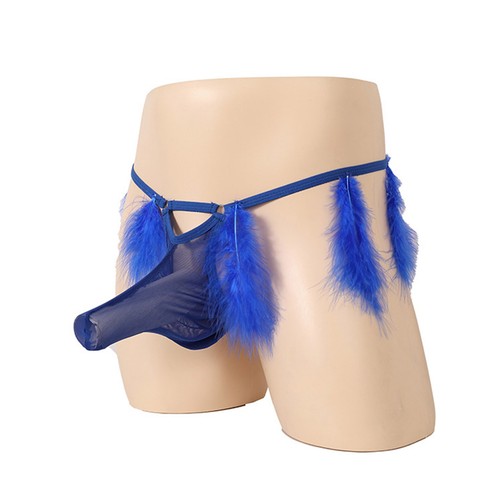 Mens Elephant Nose Pouch Boxer Brief Underpants Bikini Ice Silk Thong,Knicker - Bild 70 von 72