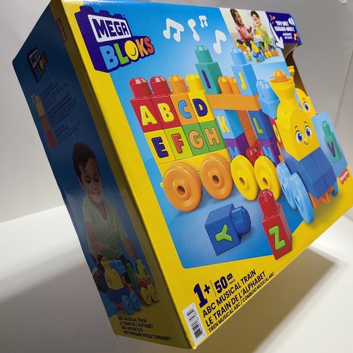 Mega Bloks ABC Musical Train with 50 Pieces and Sound from Fisher-Price. - Picture 15 of 20