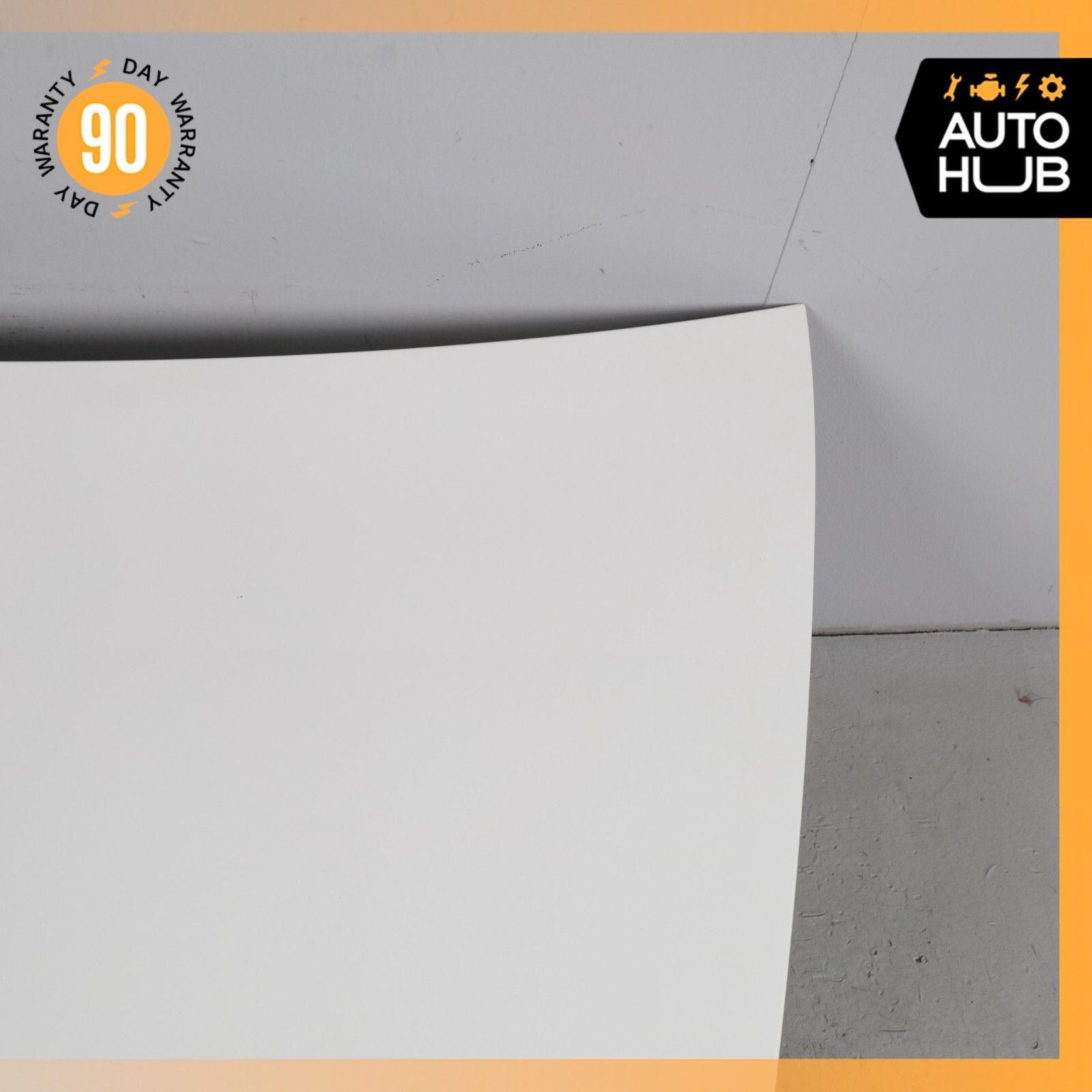 14-15 Bentley Flying Spur Trunk Lid Panel Assembly White OEM 44k