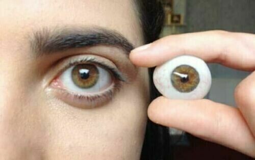 Lot De 10 Yeux Prothétiques Bruns - Qualité Supérieure - Neuf - Livraison Gratuite