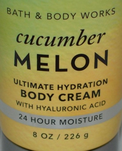 1 NUEVA LOCIÓN CREMA HIDRATANTE BATH & BODY WORKS PEPINO MELÓN DEFINITIVA 8 OZ GRANDE - Imagen 2 de 4