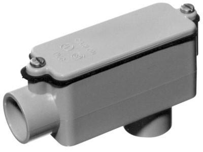 Carlon Lamson & Sessons E986E-CTN 3/4'' Non Metallic Conduit Body Type LB