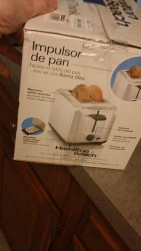 Hamilton Beach 2-Slice Brushed S S Toaster 22912 2 Extra Wide Slots-GU - Picture 3 of 12