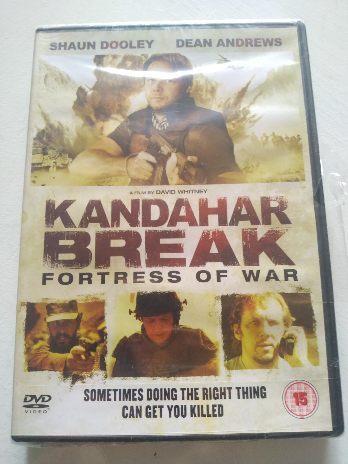 Kandahar Break Fortress of War Shaun Dooley - DVD English Region 2 New
