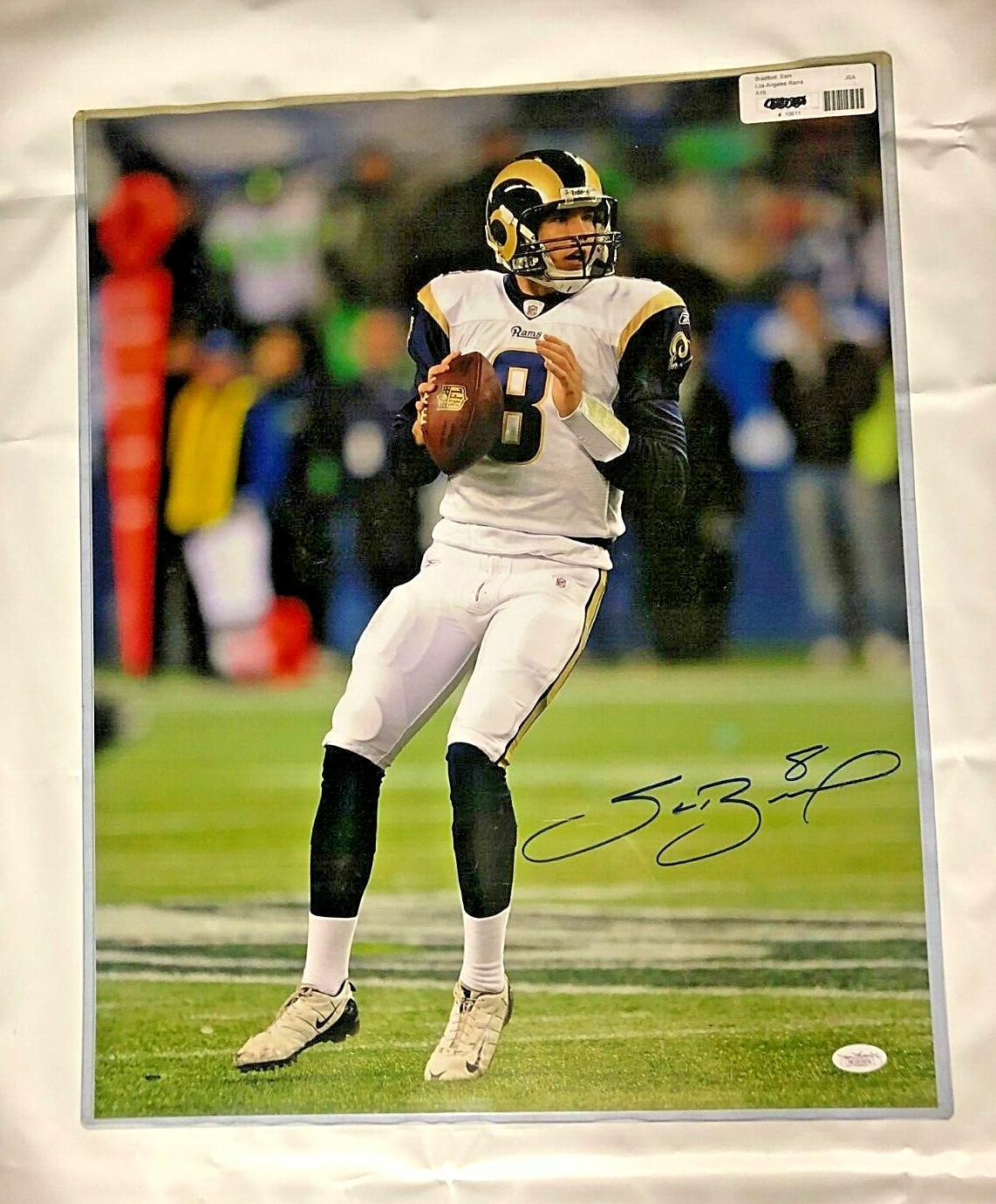Sam Bradford Autographed Signed Los Angeles Rams 16x20 - New with Authenticity 