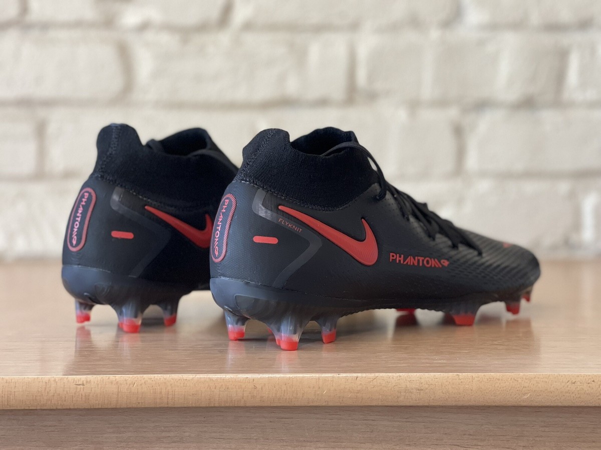 Nike Phantom GT FG 26cm サッカースパイク　ブラックレッド Nike Phantom GT Pro FG - Black/Chile Red/Dark Smoke Grey - Mens