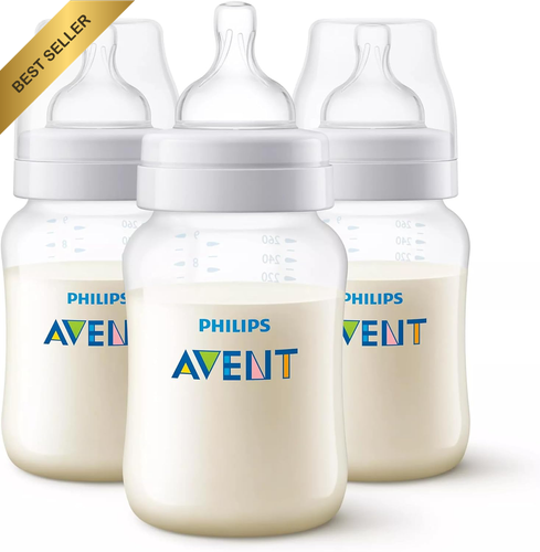 Philips  Anti-Colic Baby Bottles, 260Ml, 3-Pack SCY103/03 - Picture 12 of 12
