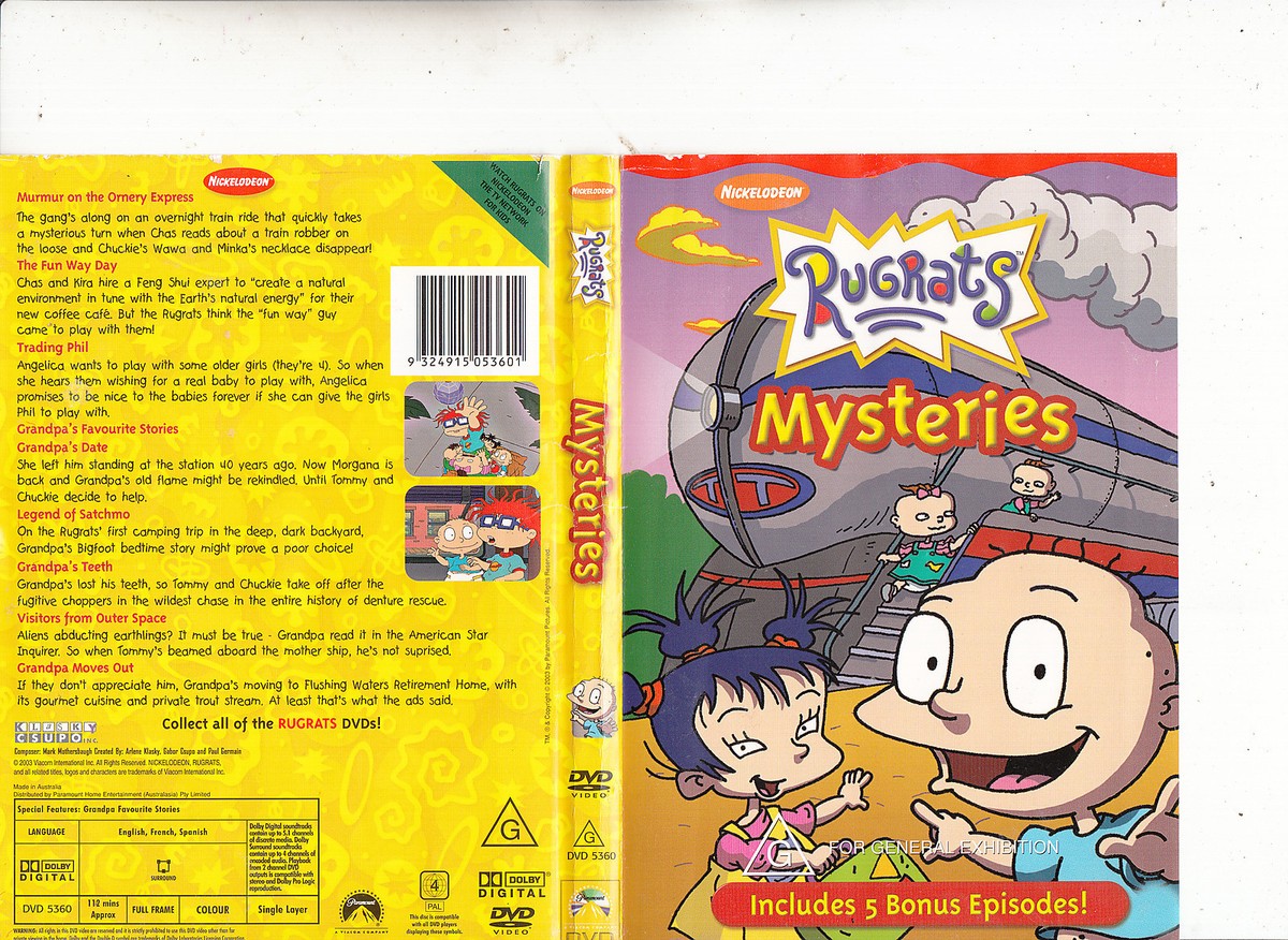 Rugrats Mysteries-2003-[8 Episodes]-Animated Ru-DVD