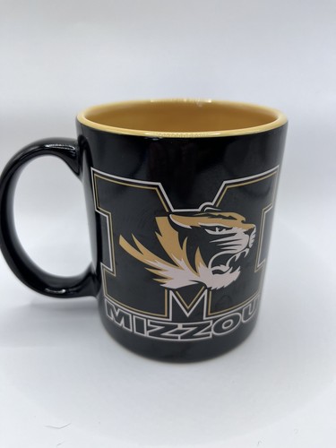 Missouri Mizzou Tigers Spinning Truman Tiger Mascot Coffee Cup Mug Rare NCAA - Picture 4 of 6