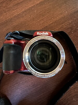Kodak Pixpro AZ401 digital camera Aspheric HD Zoom lens 40x wide 24-960mm - Used