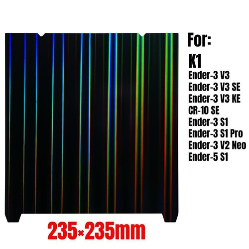 Creality Dual-Sided printing PET Light Pilla Plateform Board 235×235mm for K1