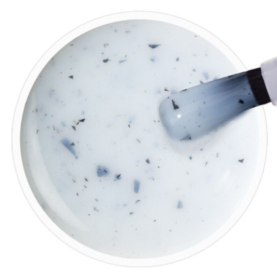 Jolifin LAVENI Shellac-Top-Coat super matt o. Schwitzsch. milky black flakes12ml