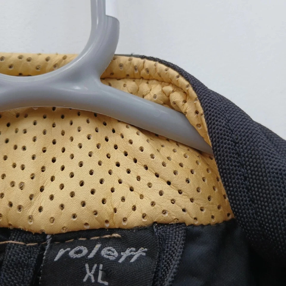 Roleff Womens Motorcycle Jacket - Size XL Women - Black - New With Tags - Image 4 of 4