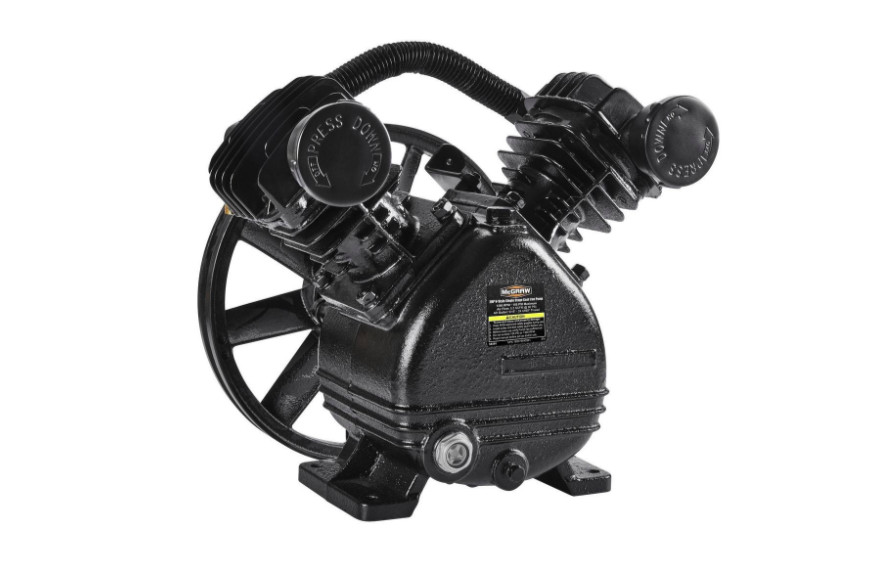 MCGRAW 2 HP 155 PSI V-Style Single Stage Cast Iron Air Compressor Pump  