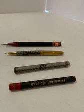 Vtg Lot Mechanical Pencil Lead Eraser Refill Eversharp  kendall 2000 mile oil