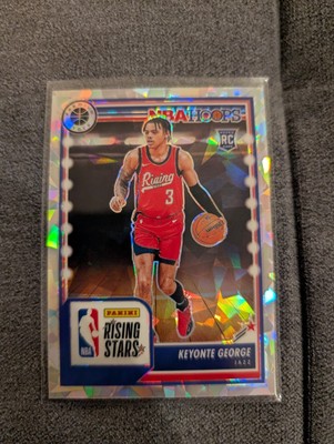 Keyonte George Panini Hoops Premium Stock 23-24 Rising Stars ICE Prizm 