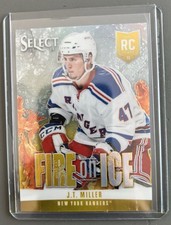 2013-14 Select J.T. Miller Fire on Ice /10 RC