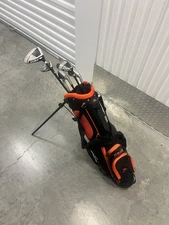 King Cobra Jr 7 pc Golf Set w/ Stand Up Bag - 7-8i SW Hybrid Fairway Driver Nice