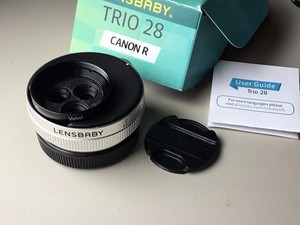 Used Canon R fit Lensbaby Trio 28mm f3.5 for Canon R Cameras
