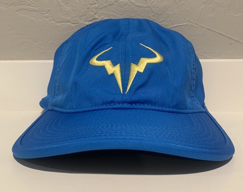 NWT Nike Rafa Nadal Dri-FIT Club Cap Tennis Hat FB5600-406 BLUE Size M/L