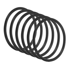 2 Inch Round Dream Catcher Rings, 6 Pcs Wreath Floral Ring Hoop, Black