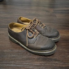 Vintage Dr. Martens 1561 Oxford Shoes Lace Brown Leather Men's Size US 5 England