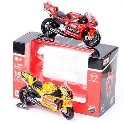 Maisto 1:18 Ducati GP23 #1 Francesco Bagnaia 2023 MotoGP Bike Model High-quality