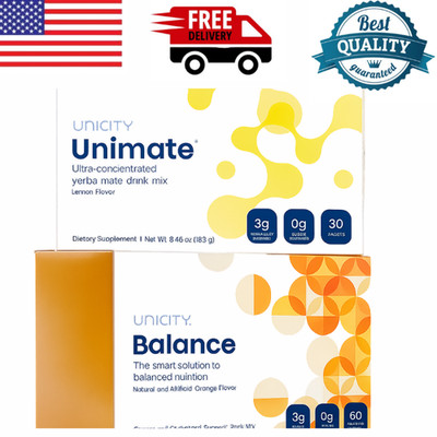 Combo-Unicity Unimate 30 and Unicity Balance Natural Orange 30 Fast Ship