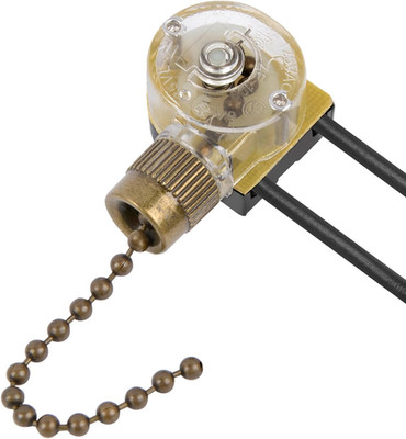 Zing Ear ZE-109 Ceiling Fan Switch, Fan Light Switch On-Off Speed with Pull Chai