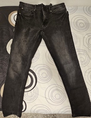 FSBN New Yorker Herren Slim Fit Swarz Jeans Gr. 32/30