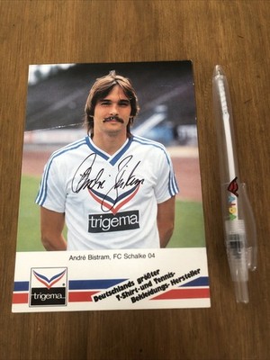 fc schalke 04 autograph card André Bistram